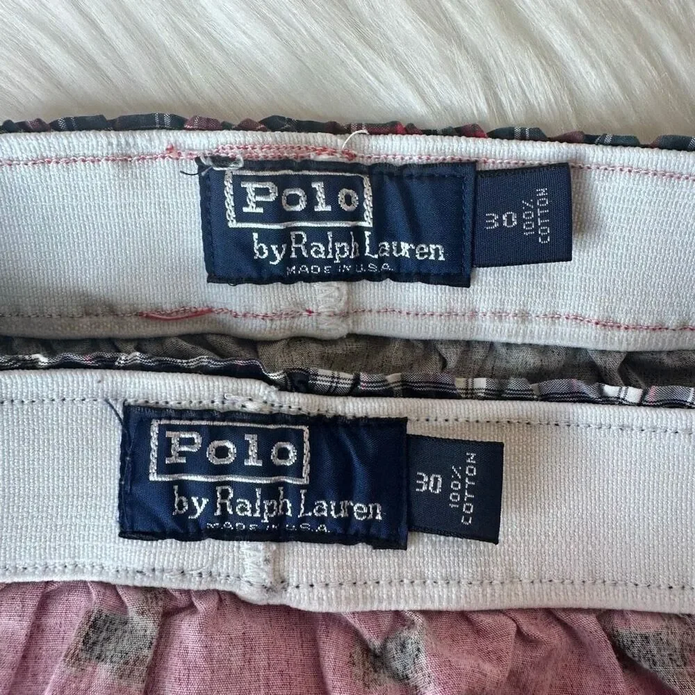 Polo Ralph Lauren Vintage Dog Boxer Set Size 30